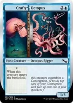 1x Crafty Octopus - Foil MTG - Unstable - NM-Mint - Image 1