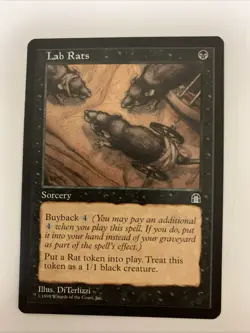 MTG LP Lab Rats Stronghold Free Shipping In The US With Tracking - Image 1
