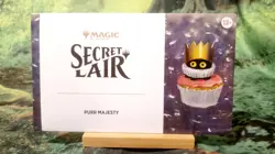 Purr Majesty by Vanessa Stockard, Secret Lair Non-Foil, Magic MTG Sealed - Image 1