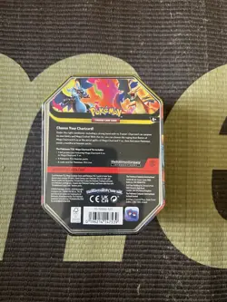 Mega Charizard Tin (Mega Charizard X) Pokemon Trading Card | Brand New / Sealed - Image 2