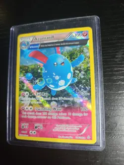 Pokemon TCG Pokemon Azumarill Azumarill Holo Rare Holo Full Art 104/160 NM - Image 2
