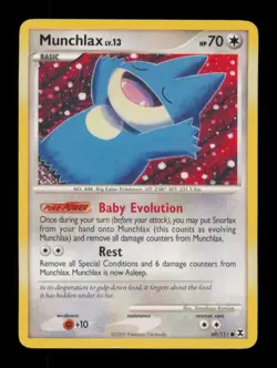 Munchlax 69/111 Rising Rivals Pokemon - Image 1