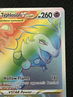 Pokemon TCG Hisuian Typhlosion VSTAR 193/189 Astral Radiance Secret Holo EN - Image 2