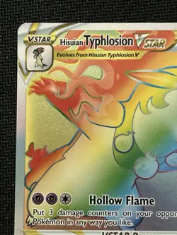 Pokemon TCG Hisuian Typhlosion VSTAR 193/189 Astral Radiance Secret Holo EN - Image 3
