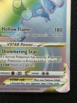 Pokemon TCG Hisuian Typhlosion VSTAR 193/189 Astral Radiance Secret Holo EN - Image 5