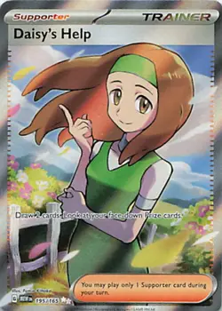 Daisy's Help MEW Holofoil 195/165 NM Ultra Rare - Image 1