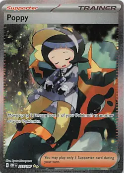 Poppy OBF Holofoil 227/197 NM Special Illustration Rare - Image 1