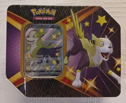 Factory Sealed 2021 Pokemon TCG Shining Fates Tin Featuring Boltund V - Image 1