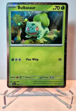 Bulbasaur #046 Promo Scarlet & Violet Promo Pokemon (COSMOS HOLO) - Image 1