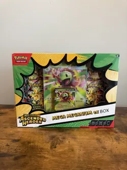 Pokemon Ascended Heroes Mega Meganium ex Box-New/Factory Sealed - Image 1
