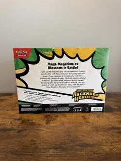 Pokemon Ascended Heroes Mega Meganium ex Box-New/Factory Sealed - Image 2