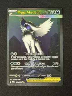 Mega Absol ex 180/132 Special Illustration Rare Mega Evolution Pokemon TCG NM - Image 1