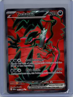 YVELTAL EX 105/088 ULTRA RARE PERFECT ORDER HOLO NM - Image 1