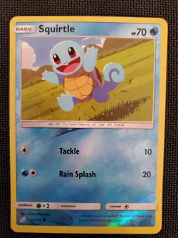 Pokemon Squirtle Reverse Holo Team Up 23/181 NM - Image 1
