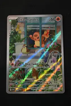 Charmander 2023 Pokemon SV Obsidian Flames ETB Promo #044 NM - Image 1