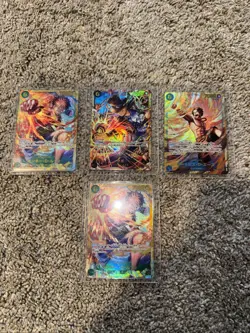 One Piece Card Game Ace, Luffy, Sabo SEC Carrying on His Will OP13 119 JPN - Image 1