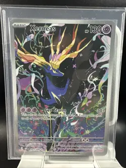 Pokemon TCG Xerneas Illustration Rare Full Art Holo 091/086 Chaos Rising 🔥 - Image 1