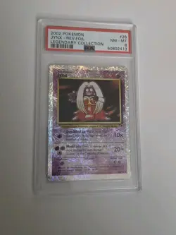 Pokemon Legendary Collection Reverse Holo Jynx #26/110 PSA 8 - Image 1