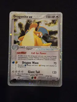 The Pokemon Company Pokemon TCG Dragonite ex 90/97 Dragon Ultra Rare Holo 150 HP - Image 1