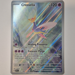 Pokemon TCG Cresselia 071/064 Sv: Shrouded Fable IR Holo EN 2024 - Image 1