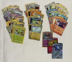 Mixed Pokemon Card Packs - Lot Of 50 Cards Perfect Condition From Opened Packs - Image 1