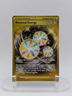 Pokemon Reversal Energy 266/182 Hyper Rare Paradox Rift Full Art Holo NM ENGLISH - Image 1