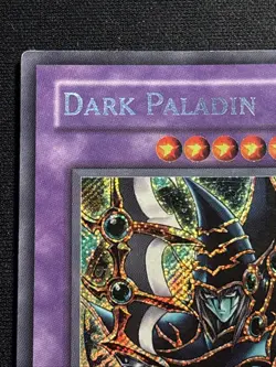 Dark Paladin DMG-001 Limited Edition Yu-Gi-Oh Secret Rare Promo Card Played MP - Image 2