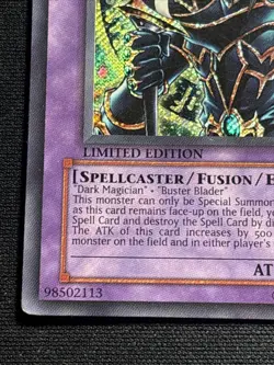 Dark Paladin DMG-001 Limited Edition Yu-Gi-Oh Secret Rare Promo Card Played MP - Image 5
