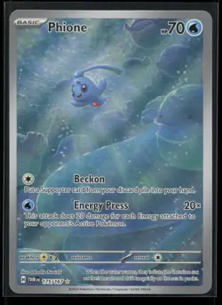 Phione 175/167 Twilight Masquerade Holo NM/M Pokemon - Image 1