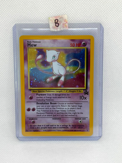 Mew Black Star Promo 9 Holo Pokemon Trading Card - Image 4