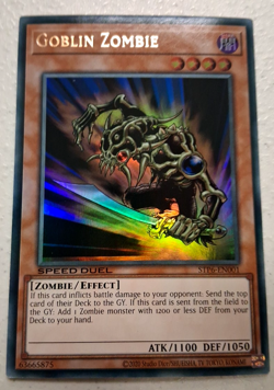 Yugioh Goblin Zombie STP6-EN001 Ultra Rare NMint Fast Ship - Image 1