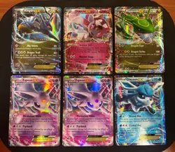 **POKEMON EX** (12) CARD LOT - RAYQUAZA, ESPEON, GLACEON, ETC.. - Image 1