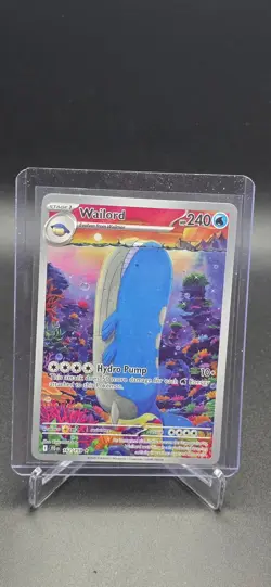 Wailord 162/159 Illustration Rare Journey Together Pokemon Holo Near Mint - Image 1