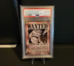 Marshall D. Teach OP09 Wanted Alternate Art Card Gem MT PSA 10 - Japanese - Image 2