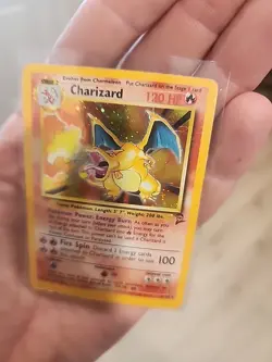 Pokemon Charizard Holo Card 120 HP Rare Trading Card Game - Image 5