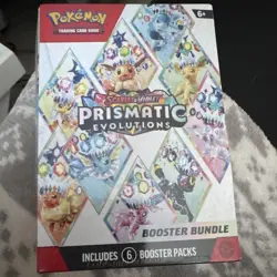 Pokemon TCG Prismatic Evolutions Booster Bundle Box (6 Packs) English 2025 - Image 1
