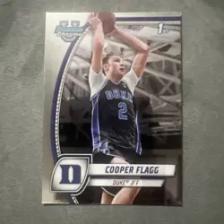🔥🔥🔥COOPER FLAGG RARE ROOKIE RC Card 1st Bowman Chrome Non Auto - DUKE - Image 1