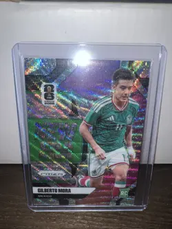 2026 Panini Prizm Fifa World Cup - New Era Gilberto Mora #15 Wave Prizm - Image 1