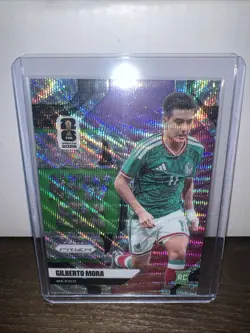 2026 Panini Prizm Fifa World Cup - New Era Gilberto Mora #15 Wave Prizm - Image 3