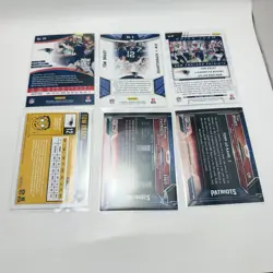 Lot of 17 Tom Brady Football Cards - Panini And Topps New England Patriots - Image 2