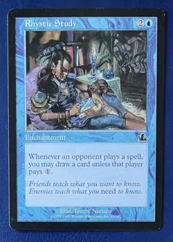 MTG - Rhystic Study - Prophecy - Image 1