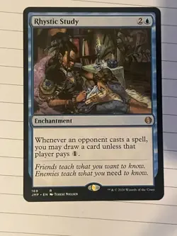 MTG Rhystic Study #169 [Jumpstart 2022] Near Mint - Image 1