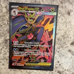 Pokemon TCG Mega Dragalge EX Evolutions English Holo Full Art 2-Card Lot - Image 4