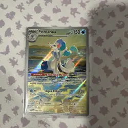 Primarina 088/084 PBL en Holo Full Art 150HP Water Pokemon TCG Card - Image 1