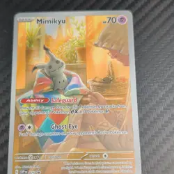 Mimikyu Sv: Scarlet & Violet Promo Cards 075 Holo Promo - Image 1