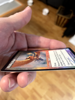 Blinding Angel FOIL Nemesis card MTG NM never played. - Image 5