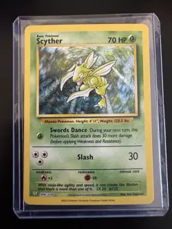 Pokemon TCG Scyther 006/034 CLV LP Trading Card Game Classic Holo - Image 1