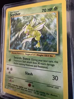 Pokemon TCG Scyther 006/034 CLV LP Trading Card Game Classic Holo - Image 2