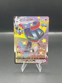 Dragapult Vmax SWSH097 NM -Ultra Rare Pokemon Card- Black Star Promo (9q) - Image 1