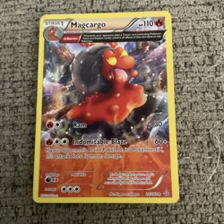 Pokemon TCG Magcargo Reverse Holo Rare Card 24/160 XY Primal Clash - Image 1